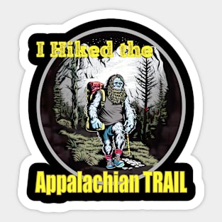 I Hiked the Appalachian Trail Sticker